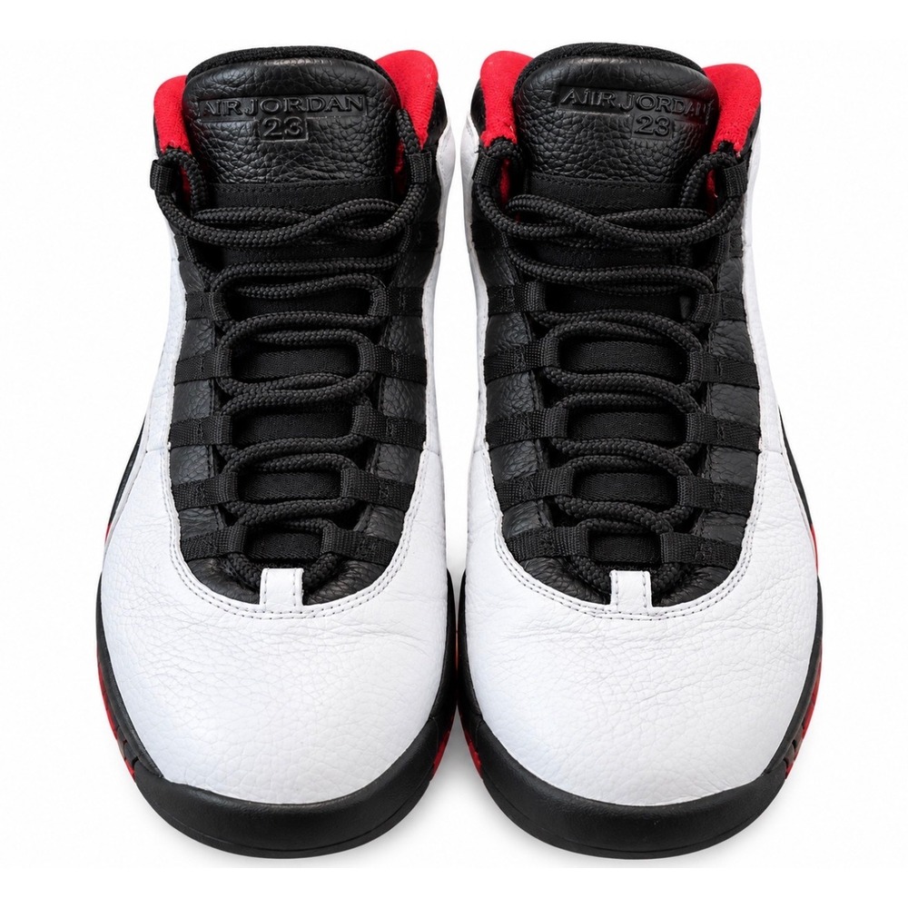 Air Jordan 10 Retro Chicago 2015 Double Nickel White Black Red 310805-102 Sz 12